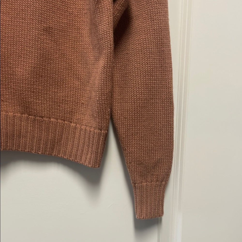 Women's Brown Sweater - Picture 3 of 5